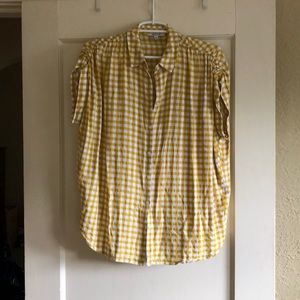 Madewell gingham central shirt very good condition